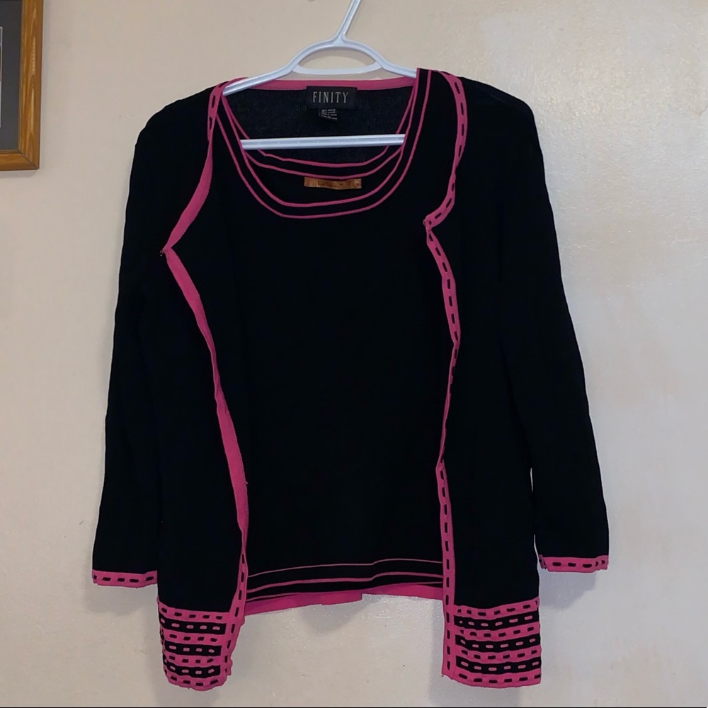 BELLDINI CARDIGAN + FINITY TANK TOP